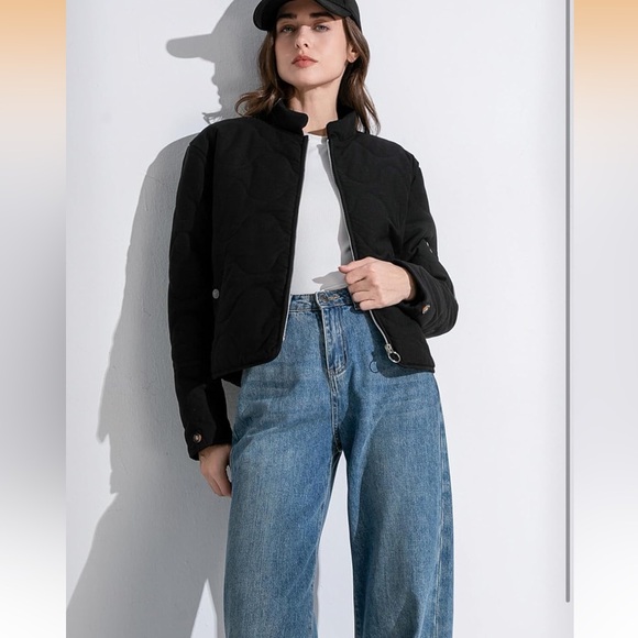 VIEWON Quilted Puffer Winter
Lightweight Jacket Short Warm Zip Up M/ 493-bb3 - Picture 6 of 6